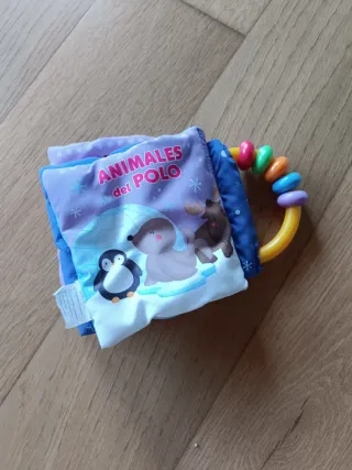 Libro sonajero para bebes