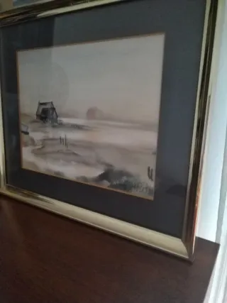 Paesaggio ad acquerello Cuadro