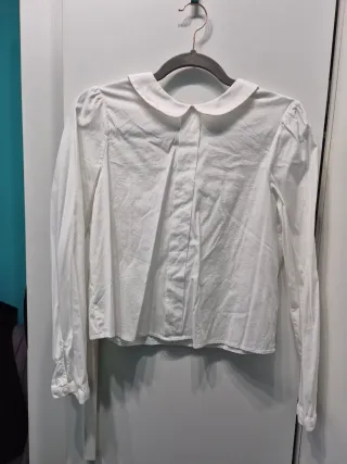 Lote 2 blusas blancas talla 40 y M