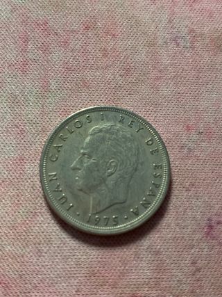 3 Monedas 5 Pesetas 1975 Juan Carlos I