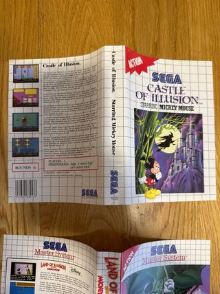 Juegos Sega Master System: Castle & Land of Illusi