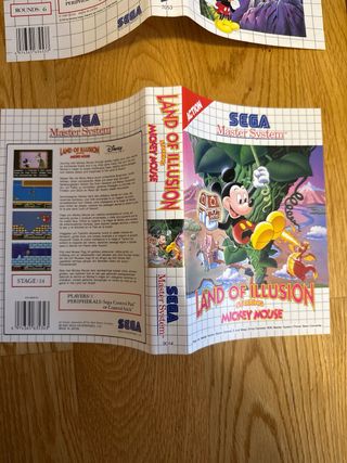 Juegos Sega Master System: Castle & Land of Illusi