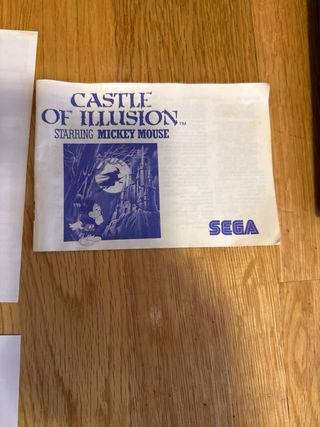 Juegos Sega Master System: Castle & Land of Illusi