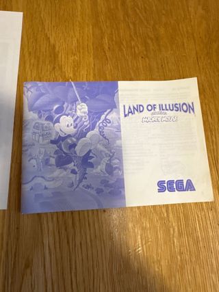Juegos Sega Master System: Castle & Land of Illusi