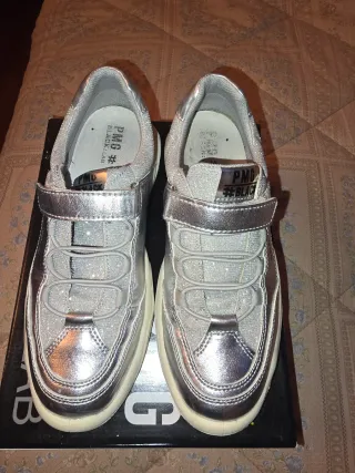 Scarpe Primigi Argento/Bianco Tg 39