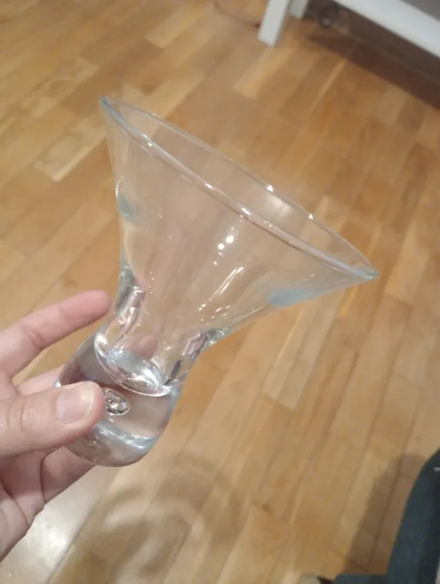 Juego de 6 copas de cristal