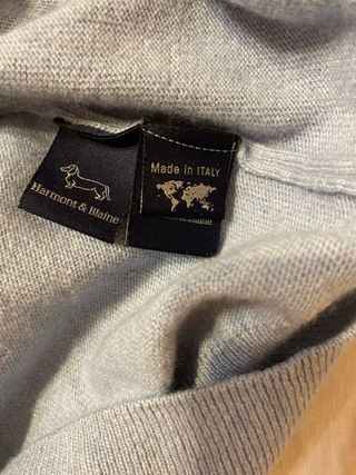Maglioncino Harmont & Blaine uomo celeste tg XL
