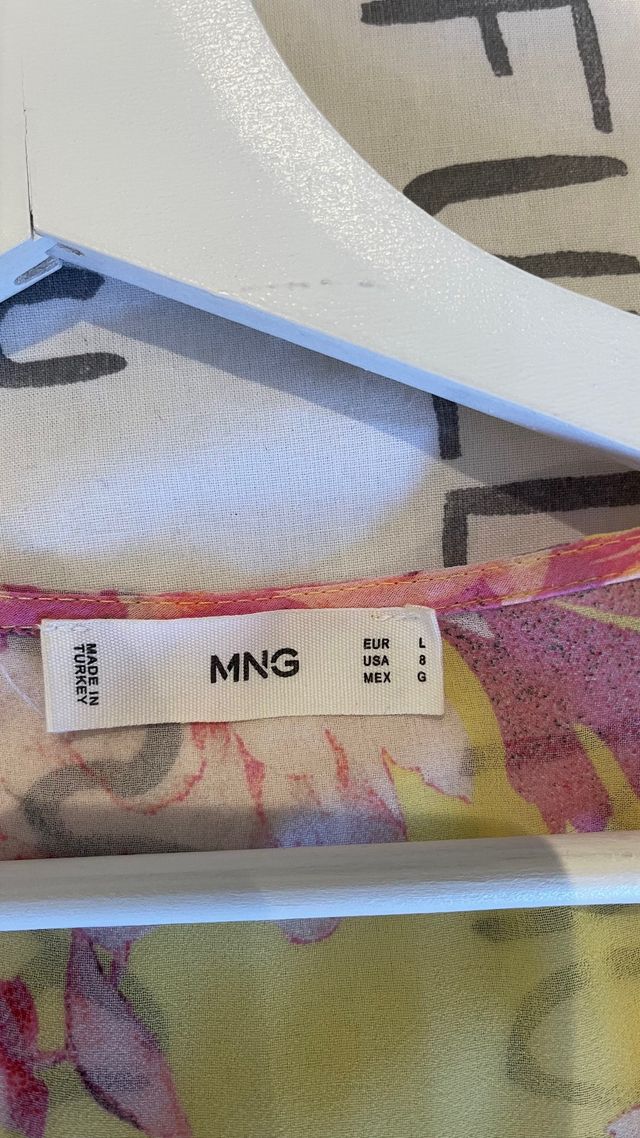 Vestido largo amarillo floral