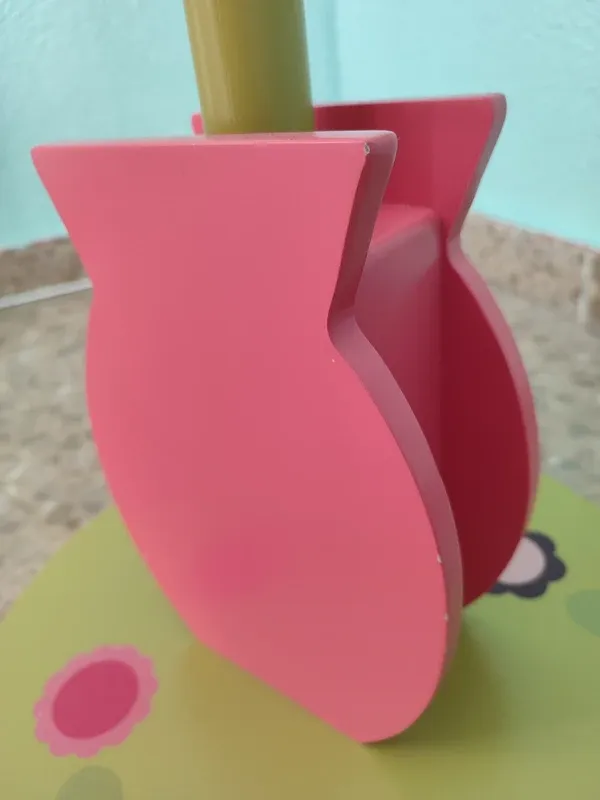 Perchero infantil flor maceta Vertbaudet