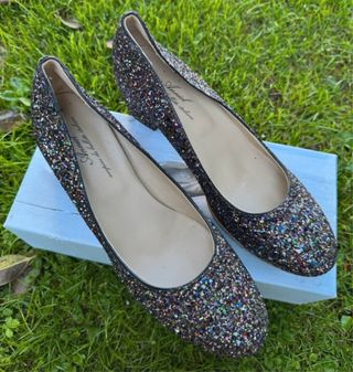 Zapatos Anniel Brillantes Talla 40