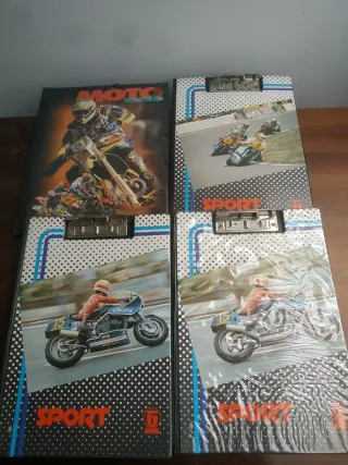 Lote Carpetas Portapapeles Motociclismo