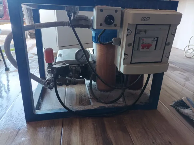 Motor para achique de agua