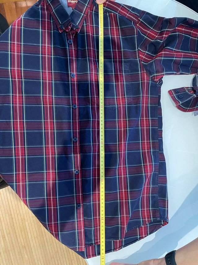 Camisa de cuadros Merc