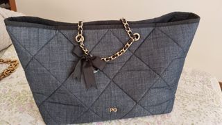 Bolso Purificación García acolchado cadena