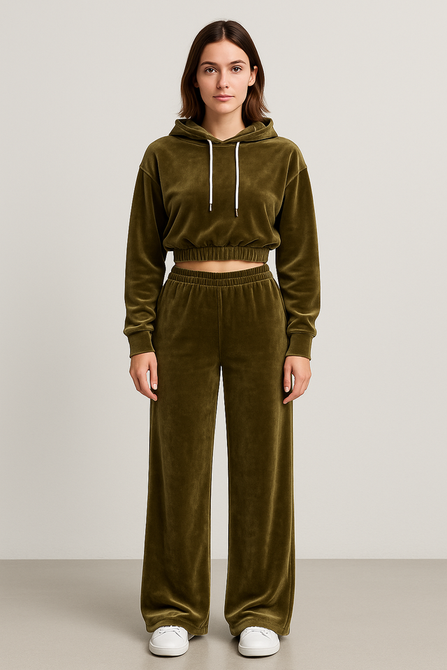 Tuta Felpa Verde Taglia M