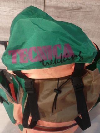 Mochila de senderismo vintage