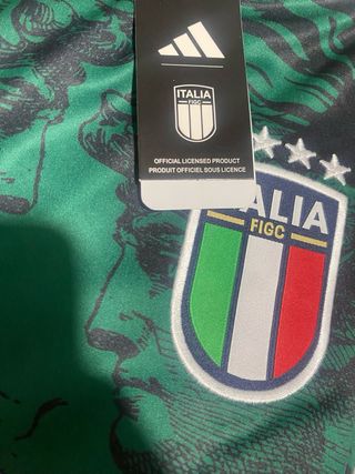 Camiseta Fútbol Italia Adidas Talla M