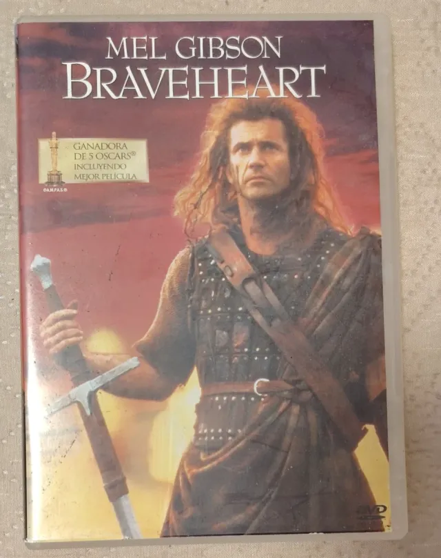 DVD Braveheart Mel Gibson Spagnolo