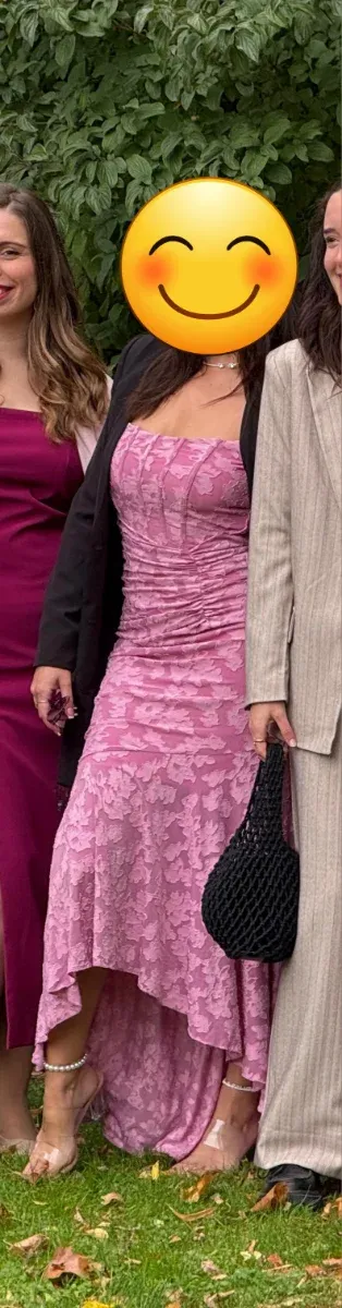 Vestido largo eventos morado