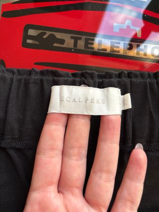 Falda negra Scalpers Talla XS