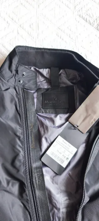 Chaqueta Massimo Dutti Negra Talla S