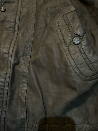 Chaqueta de piel Marco Piergi hombre marrón