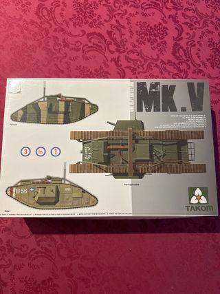 Maqueta Tanque Mk.V 3 en 1 IWW Takom