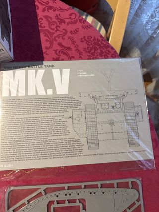 Maqueta Tanque Mk.V 3 en 1 IWW Takom