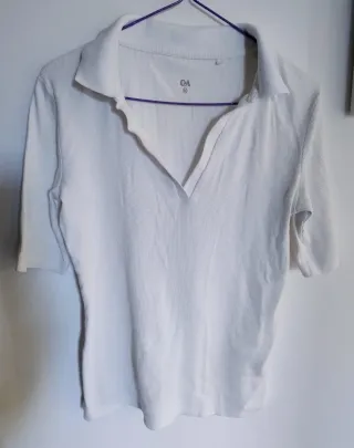 Camiseta C&A Blanca Talla XS