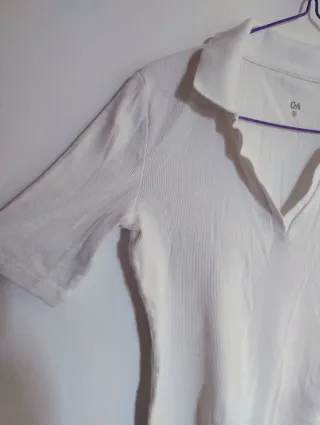 Camiseta C&A Blanca Talla XS