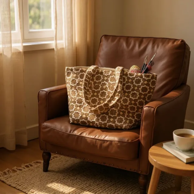 Bolso shopper estampado