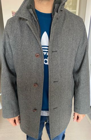 Abrigo Basement Gris Talla M/L