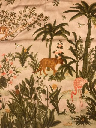 Pañuelo estampado selva