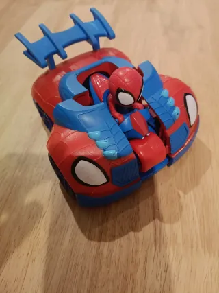 Coche lanzador Spiderman