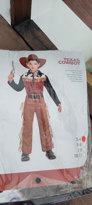 Disfraz Cowboy Texas Niño