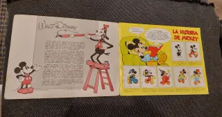 Álbum de cromos Mickey Story Panini 1982