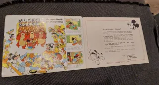 Álbum de cromos Mickey Story Panini 1982