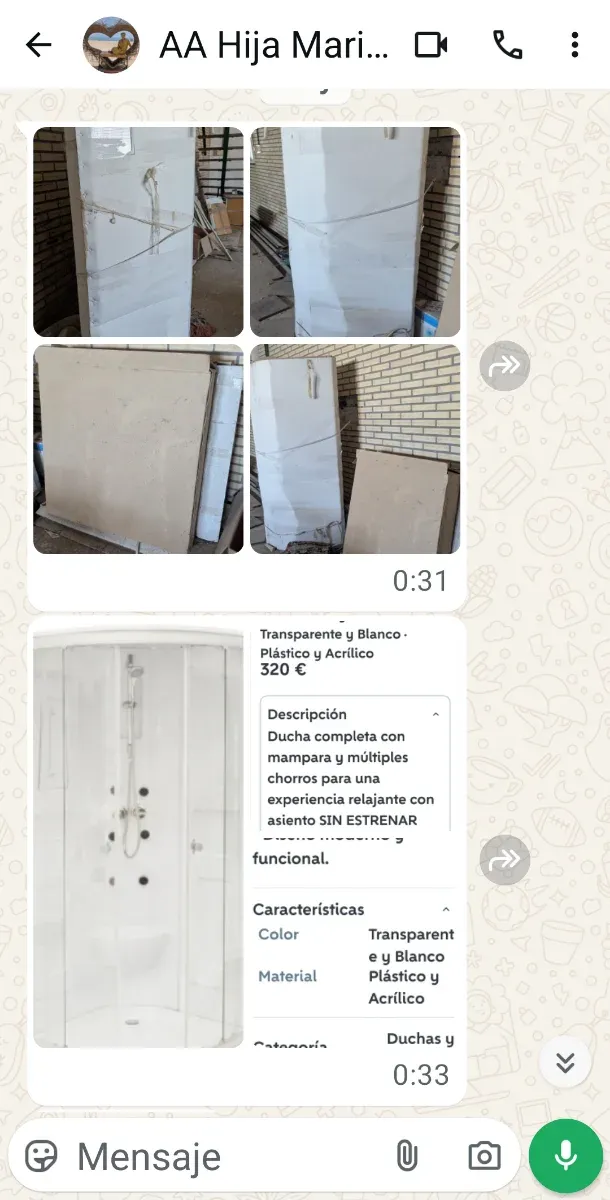 Todos sin estrenar Accesorios Baño Porcelana Blanc