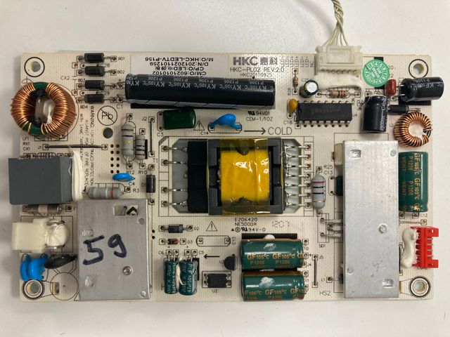 F59 - FUENTE TV HKC HKC-PL02 REV:2.0