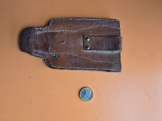 Antiguo tahalí de cuero