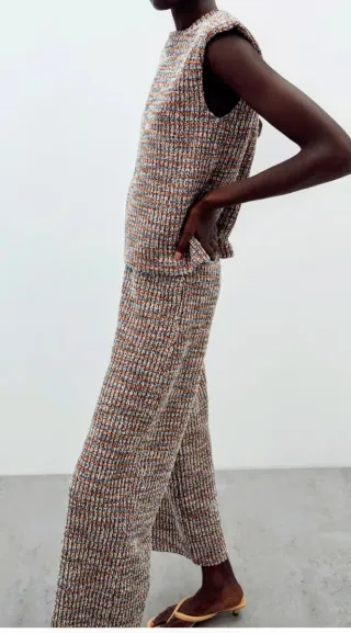 Jersey Lurex sin mangas Talla L