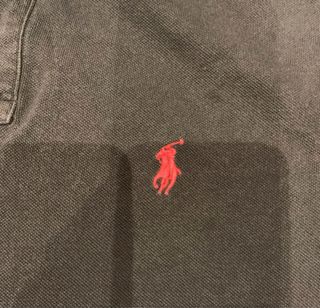 Polo Ralph Lauren Camiseta Negra Vintage