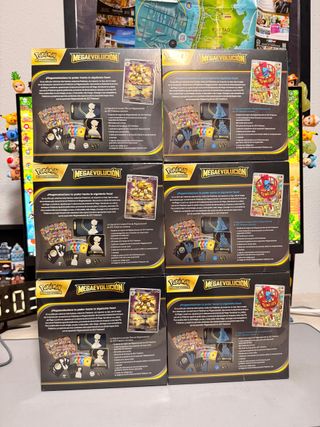 ETB Megaevolucion Pokemon TCG Gardevoir Lucario