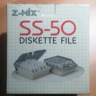 Contenitore Z-NIX SS-50 per floppy disk