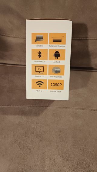 Proiettore Portatile 4K WiFi 6 Bluetooth 5.4