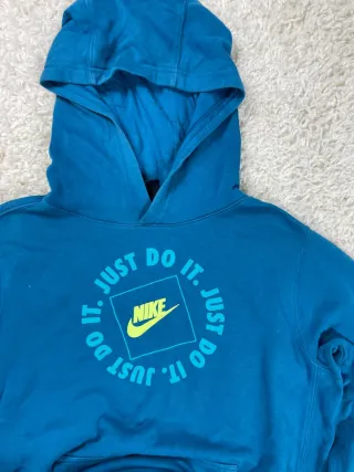 ¡¡OFERTA!! Talla M Sudadera Nike Azul Just Do It