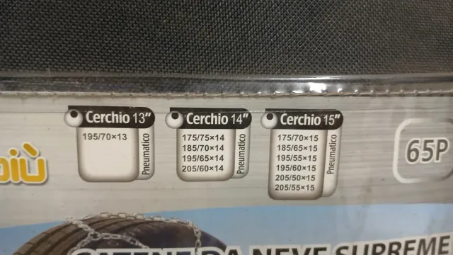 Catene da Neve Supreme 9mm