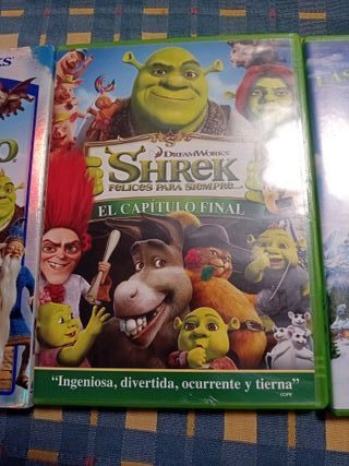 Pack 5 Películas Shrek DVD (Español)