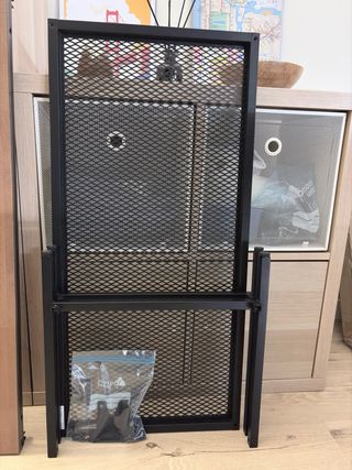 Mesa de centro Fjällbo Ikea madera y metal