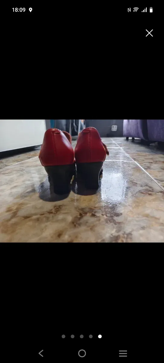 Zapatos ART rojos talla 36